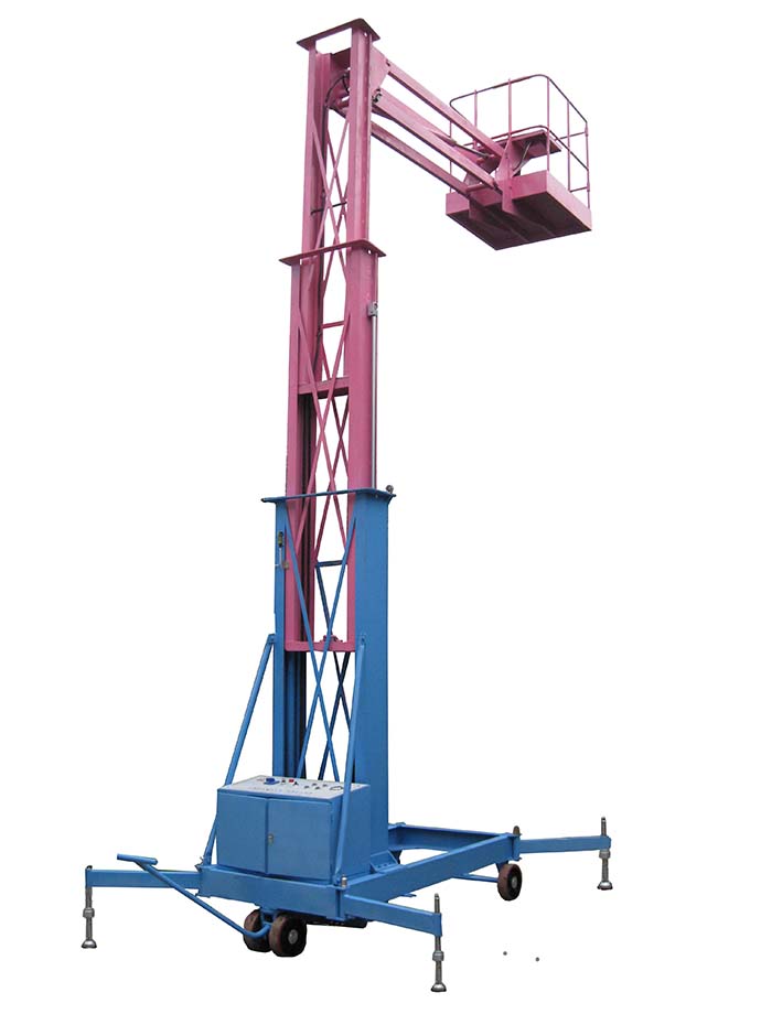 外伸式升降平臺案例